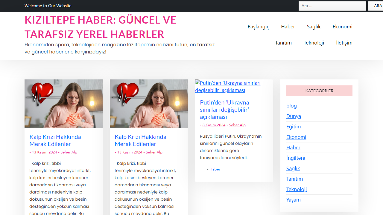 Kızıltepe Haber: Güncel ve Tarafsız Yerel Haberler - Ekonomiden spora, teknolojiden magazine Kızıltepe'nin nabzını tutun; en tarafsız ve güncel haberlerle karşınızdayız!