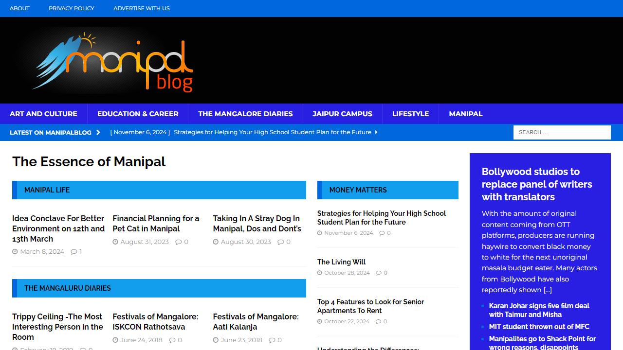 The Essence of Manipal - ManipalBlog