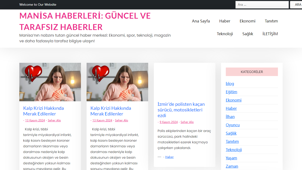 Manisa Haberleri: Güncel ve Tarafsız Haberler - Manisa'nın nabzını tutan güncel haber merkezi: Ekonomi, spor, teknoloji, magazin ve daha fazlasıyla tarafsız bilgiye ulaşın!