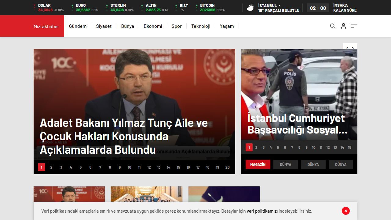 Mizrak Haber – Son Dakika Güncel Haberler