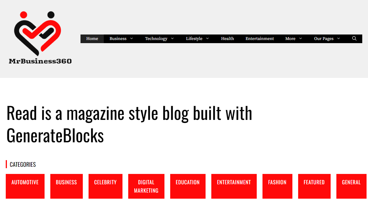 Home - Mr Business 360