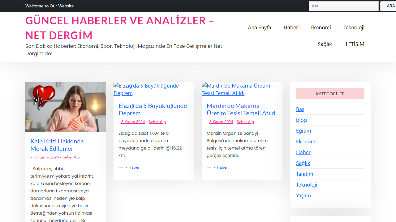 Güncel Haberler ve Analizler - Net Dergim - Son Dakika Haberler: Ekonomi, Spor, Teknoloji, Magazinde En Taze Gelişmeler Net Dergim'de!