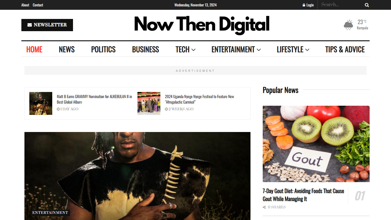 Now Then Digital - News Connecting Africa to the World