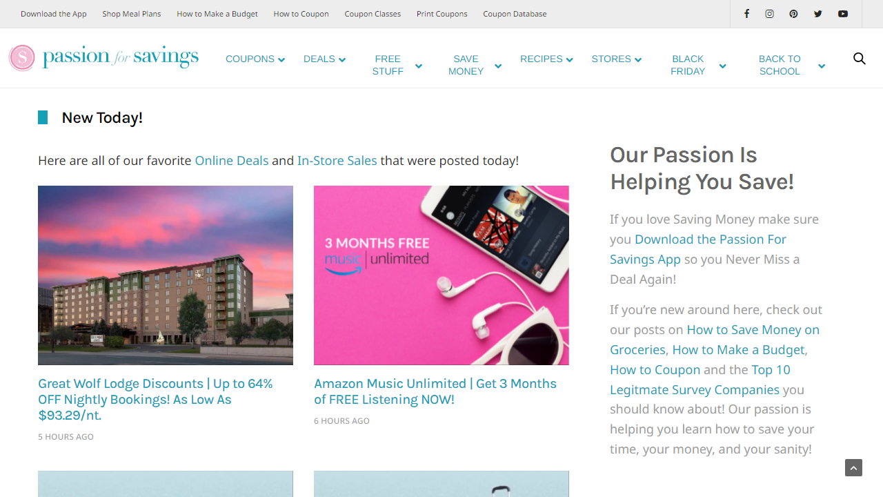 passionforsavings.com