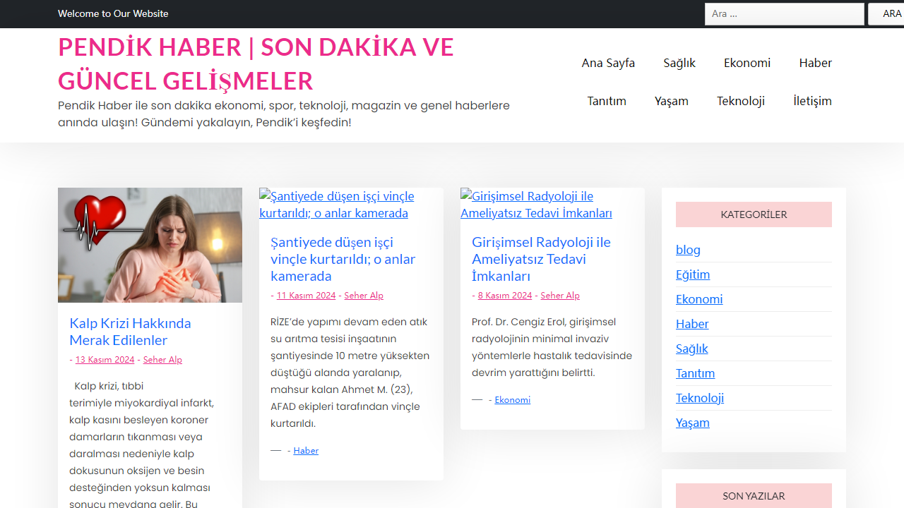 Pendik Haber | Son Dakika ve Güncel Gelişmeler - Pendik Haber ile son dakika ekonomi, spor, teknoloji, magazin ve genel haberlere anında ulaşın! Gündemi yakalayın, Pendik'i keşfedin!