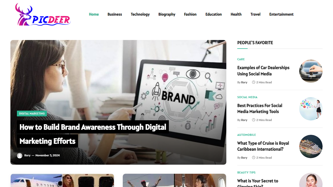 Picdeer | Online Platform For Upgration News Of All Times