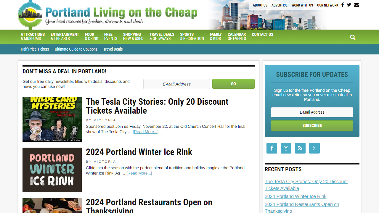portlandlivingonthecheap.com
