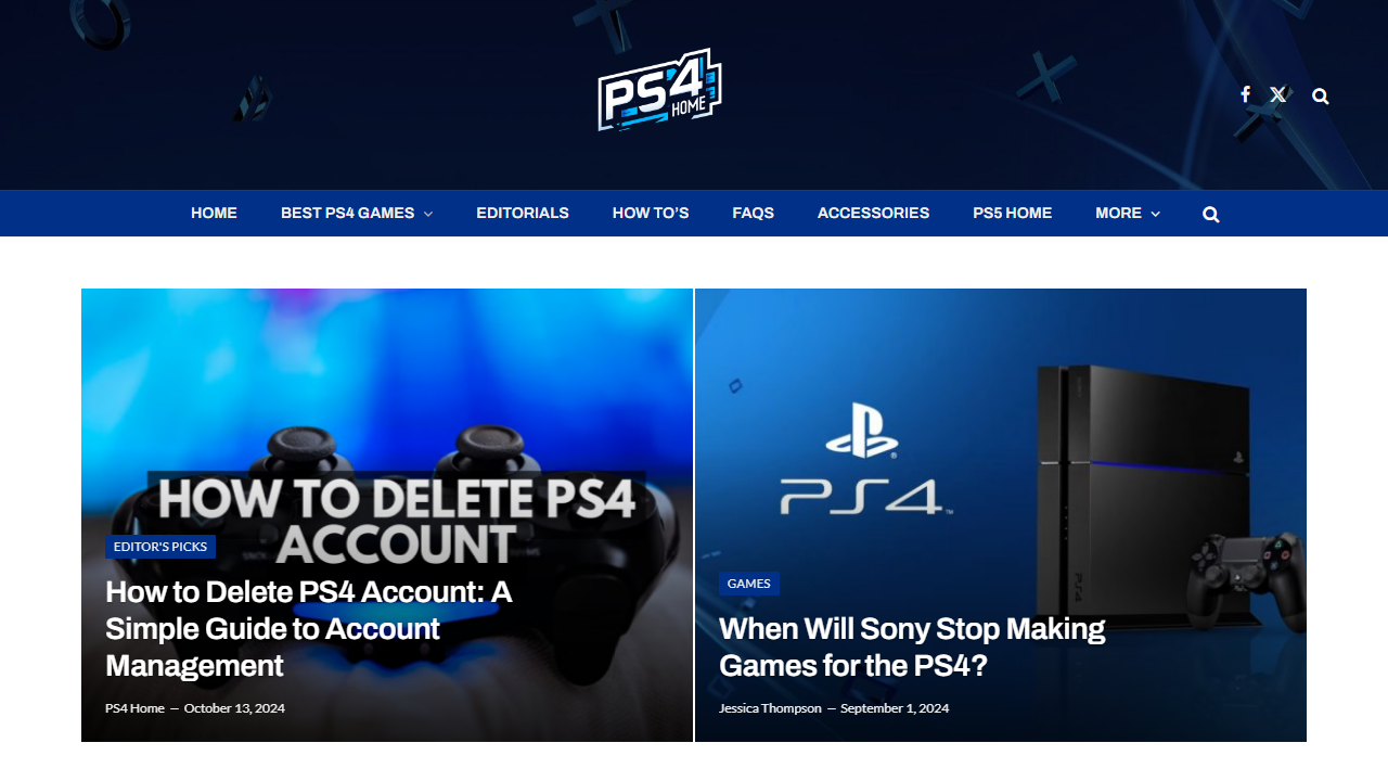 PS4 Home - The Home of PlayStation 4