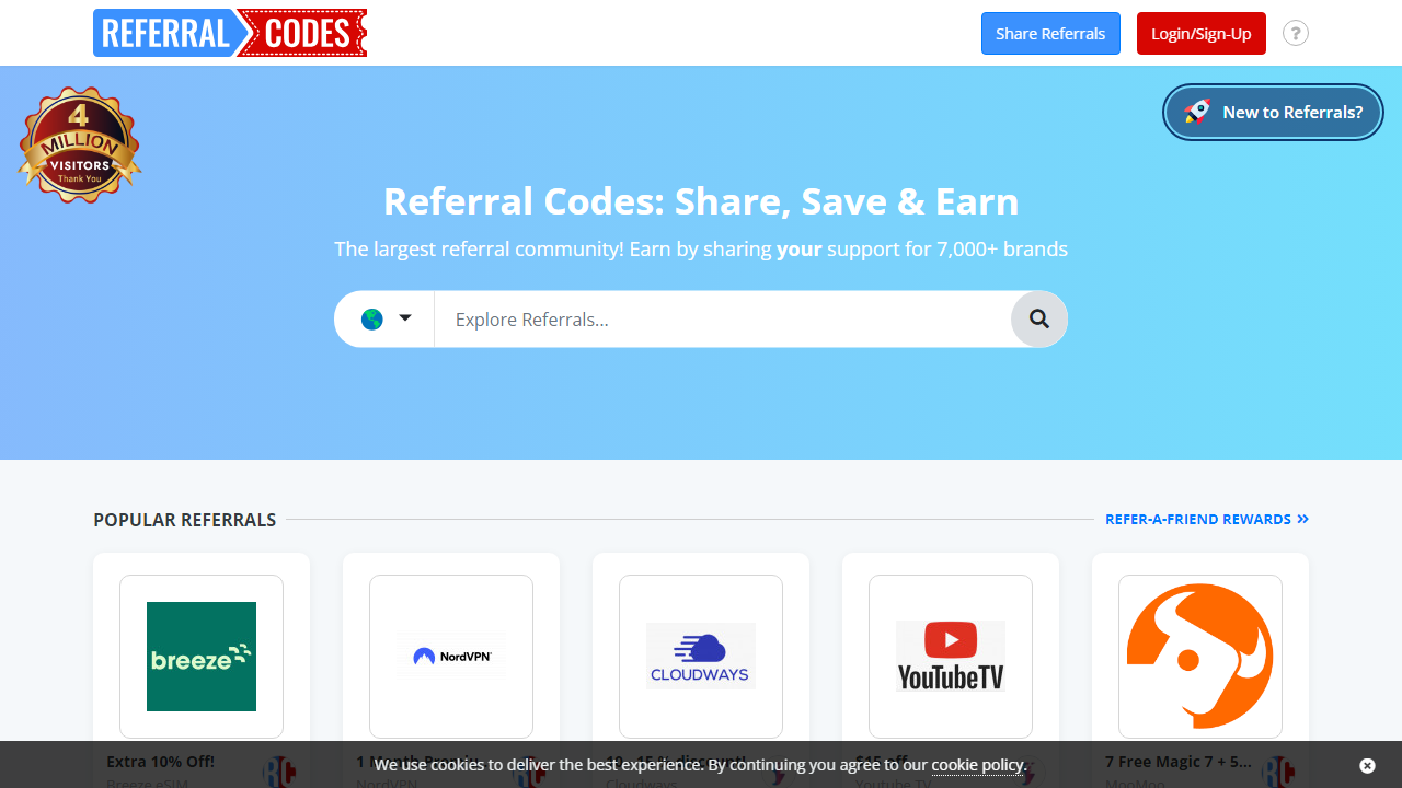 referralcodes.com