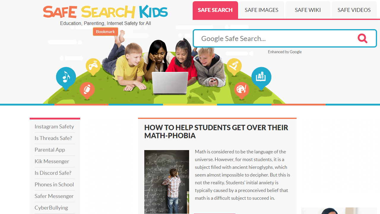Safe Search Kids | Education, Parenting, Internet Safety for All