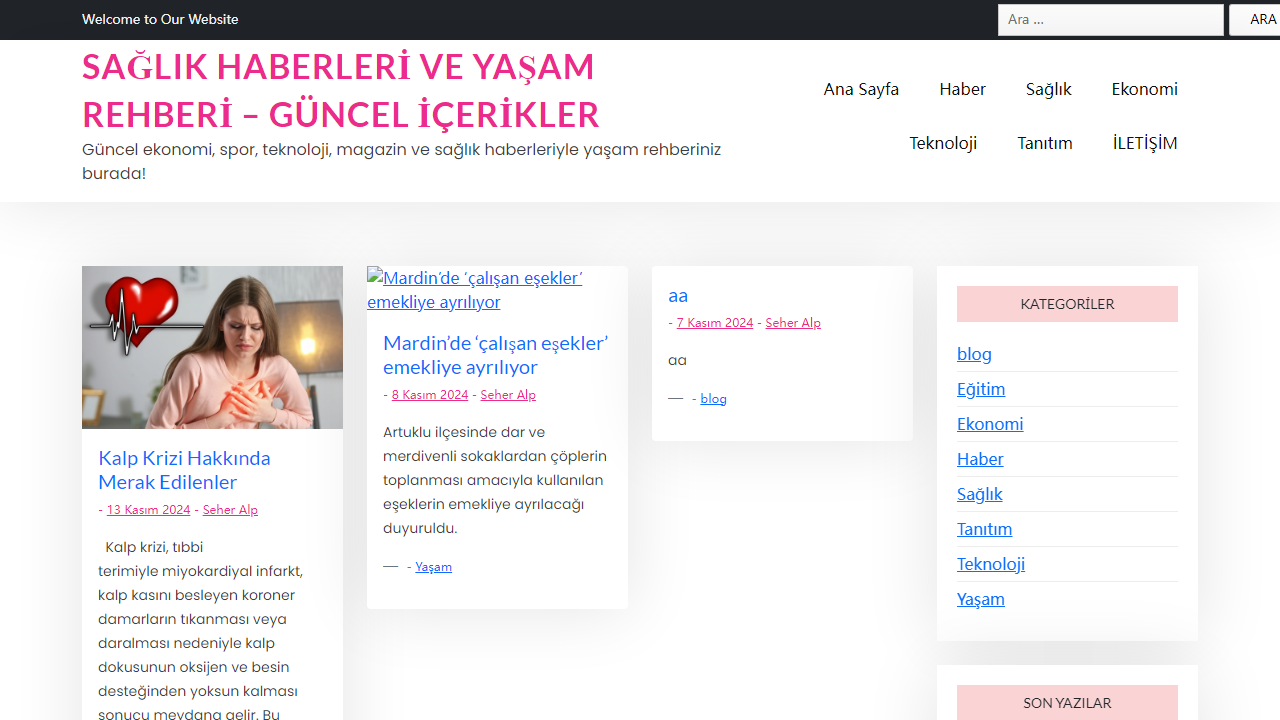 Sağlık ve Yaşam Rehberi