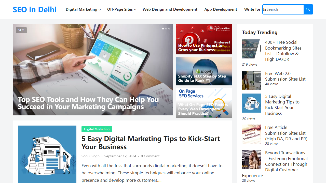 SEO in Delhi Blog | Easy SEO Tips, Tricks, and Updates for Better Rankings