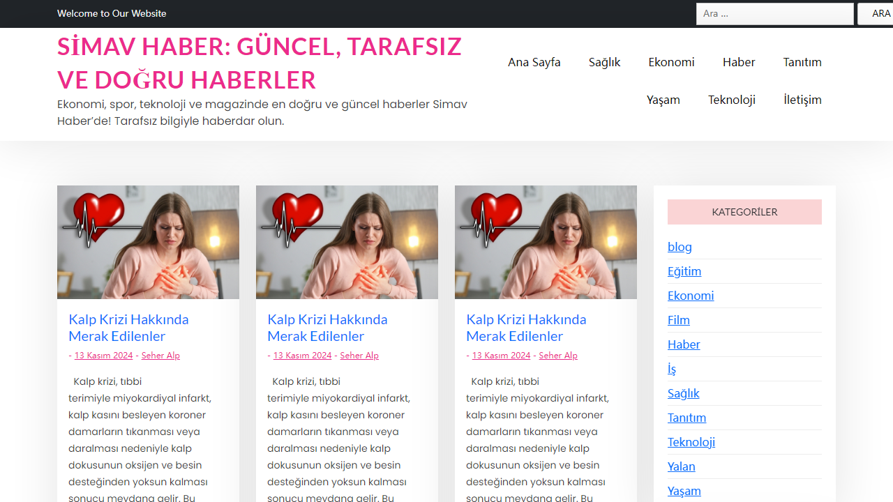 Simav Haber: Güncel, Tarafsız ve Doğru Haberler - Ekonomi, spor, teknoloji ve magazinde en doğru ve güncel haberler Simav Haber'de! Tarafsız bilgiyle haberdar olun.