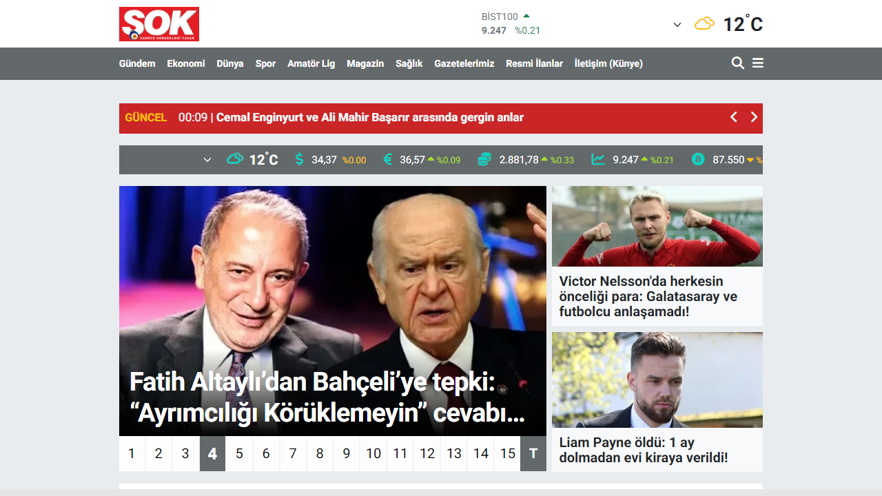 Şok Gazetesi - Haber, Güncel Haberler ve Son Dakika Haberleri