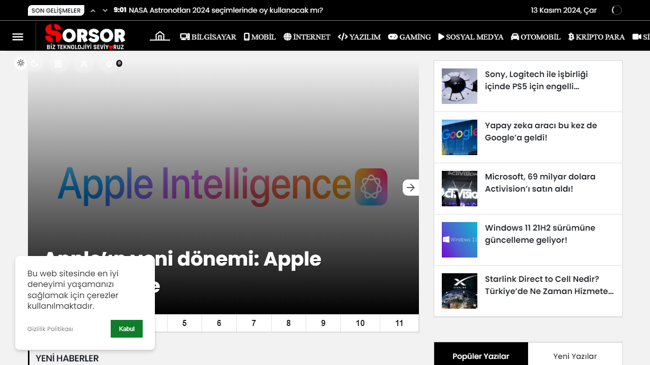 Teknoloji Blog & Haber - SORSOR - Merak Et, Öğren, Keşfet!