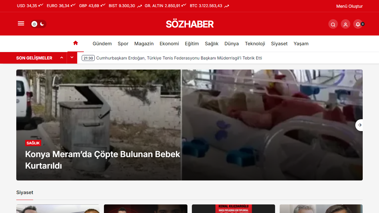 Söz Haber – Son Dakika ve Güncel Haberler