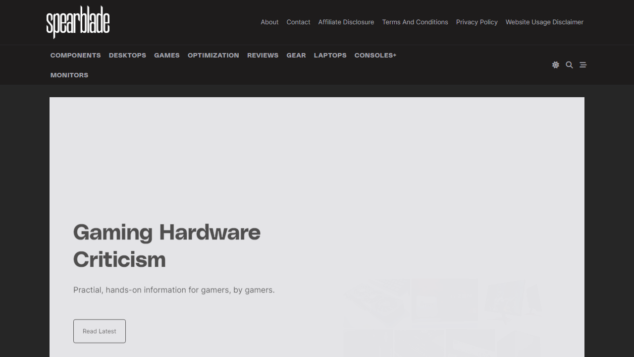 Gaming Hardware Criticism | Spearblade
