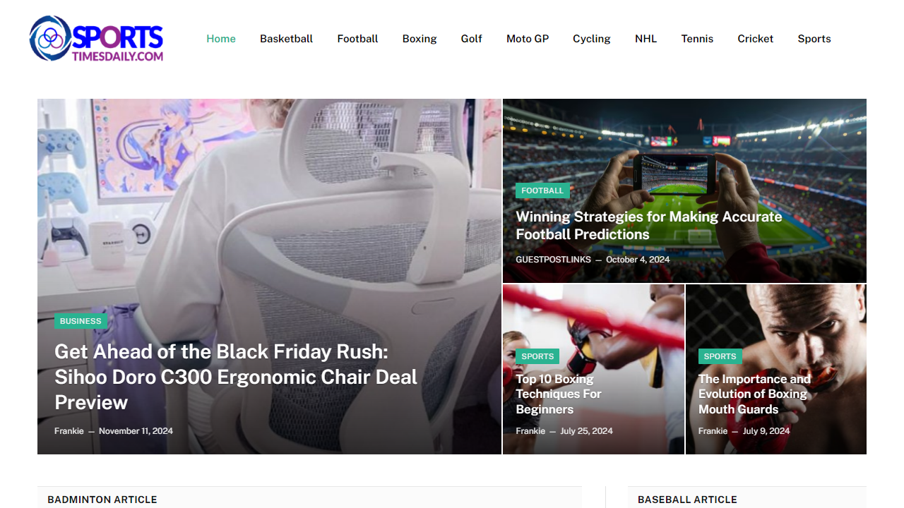 Sportstimesdaily- Daily Sports Gossip & News