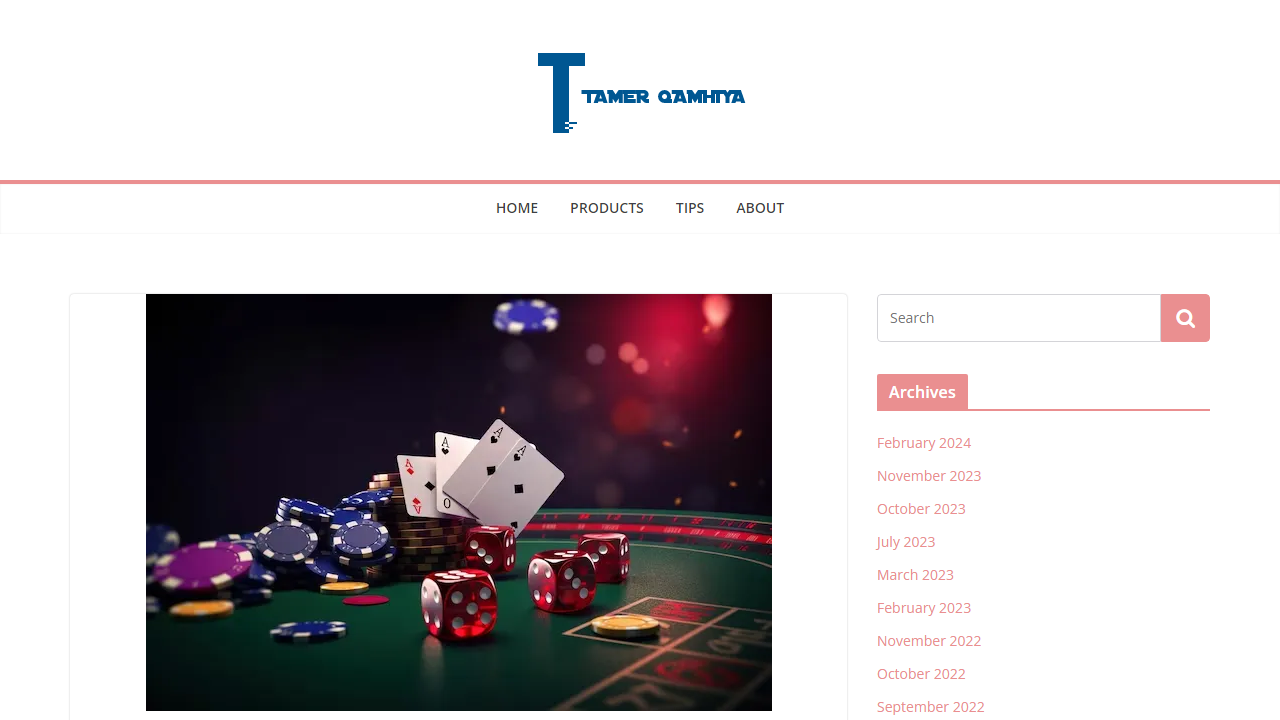 Tamer Qamhiya - Just another WordPress site