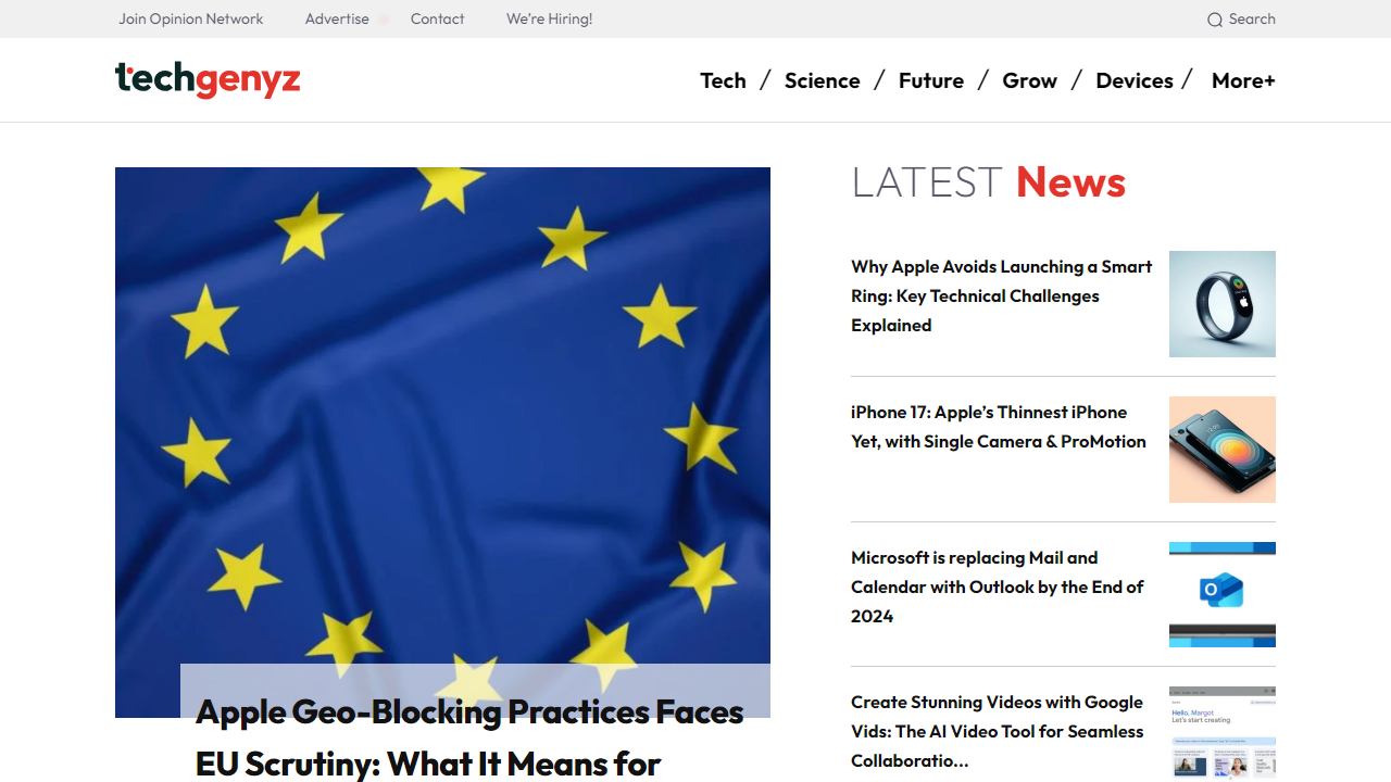 Techgenyz - Technology News, Gaming, Gadgets and Reviews