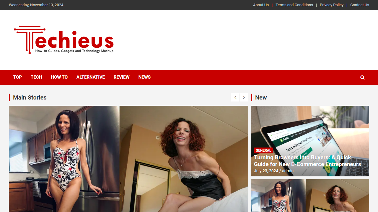 Techieus - How-to Guides, Gadgets and Technology Mashup