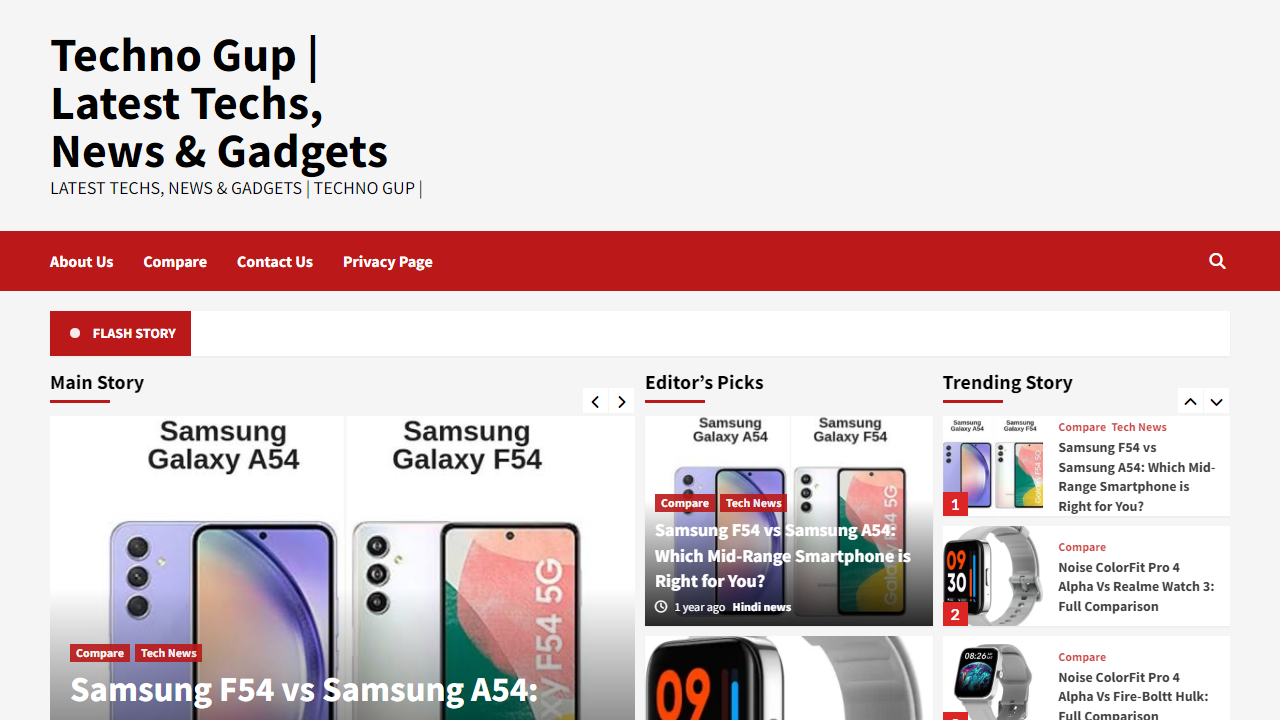 Techno Gup | Latest Techs, News & Gadgets – Latest Techs, News & Gadgets | Techno Gup |