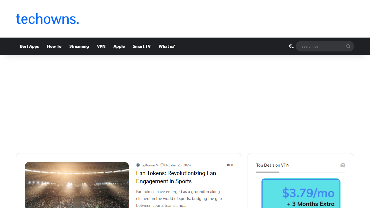 TechOwns - is an innovative media site that covers technology news, guides, how to's and reviews. Our expert advice makes your life easier.