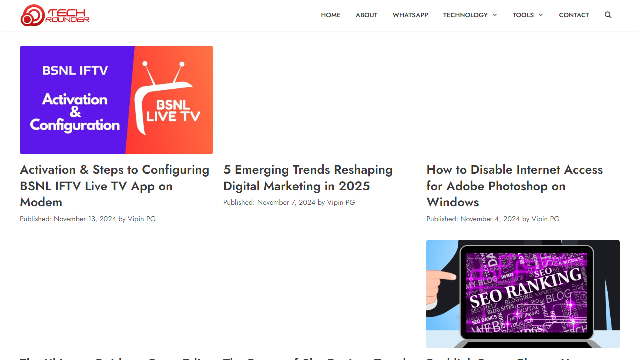 TechRounder - Technology, Artificial Intelligence (AI), Cybersecurity, Cloud Data