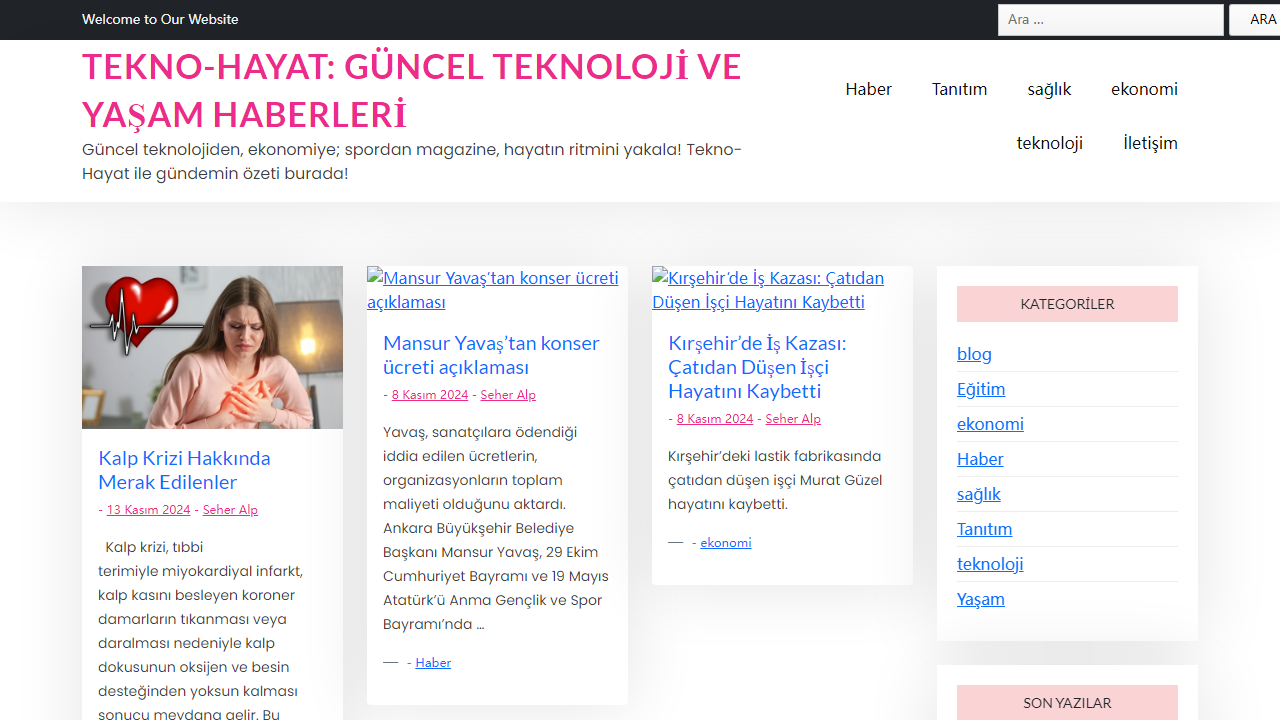 Tekno-Hayat: Güncel Teknoloji ve Yaşam Haberleri - Güncel teknolojiden, ekonomiye; spordan magazine, hayatın ritmini yakala! Tekno-Hayat ile gündemin özeti burada!