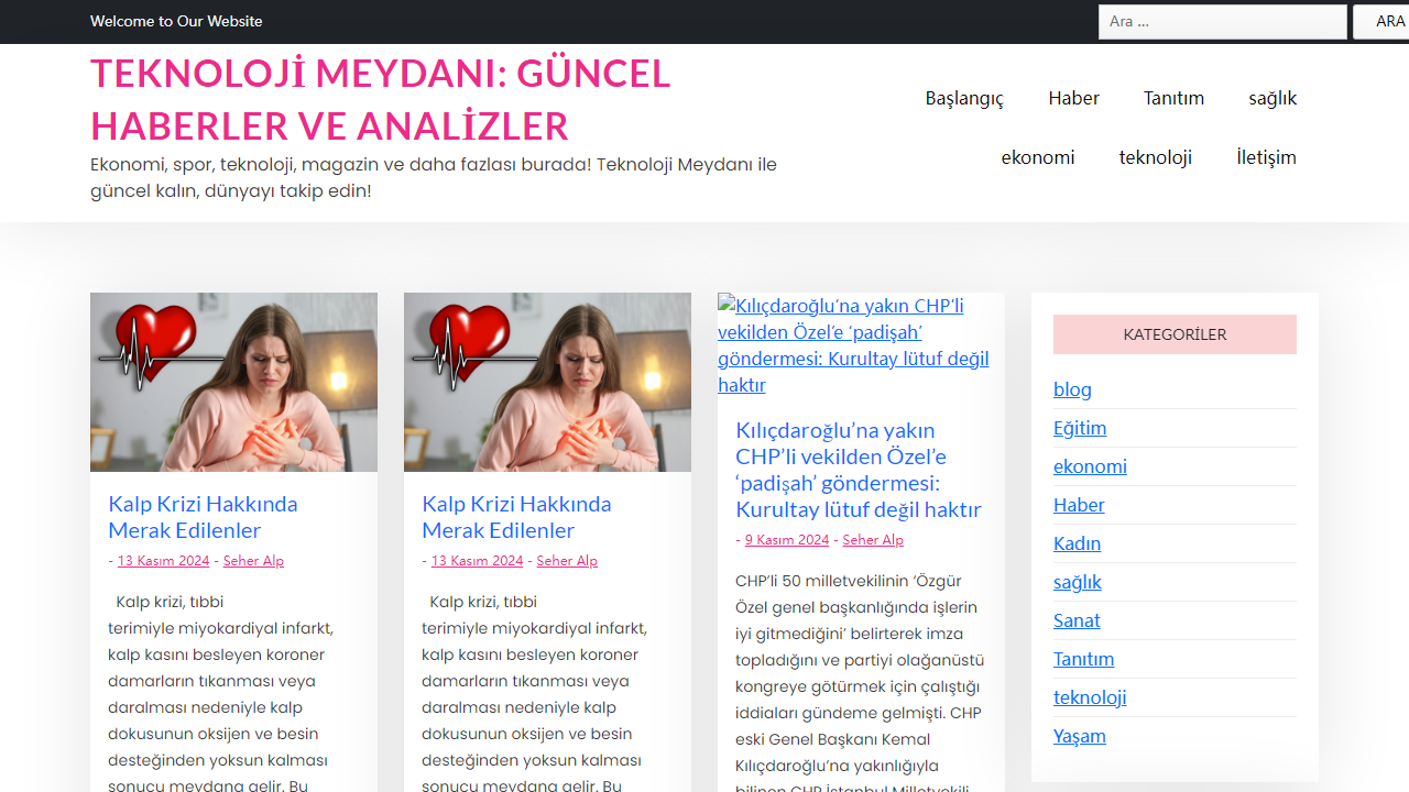 Teknoloji Meydanı: Güncel Haberler ve Analizler - Ekonomi, spor, teknoloji, magazin ve daha fazlası burada! Teknoloji Meydanı ile güncel kalın, dünyayı takip edin!