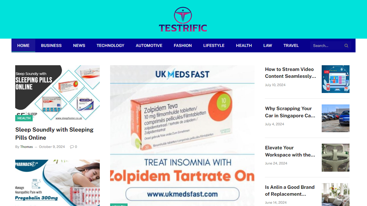 Testrific | Gather All Categories Of Newest News Across The World