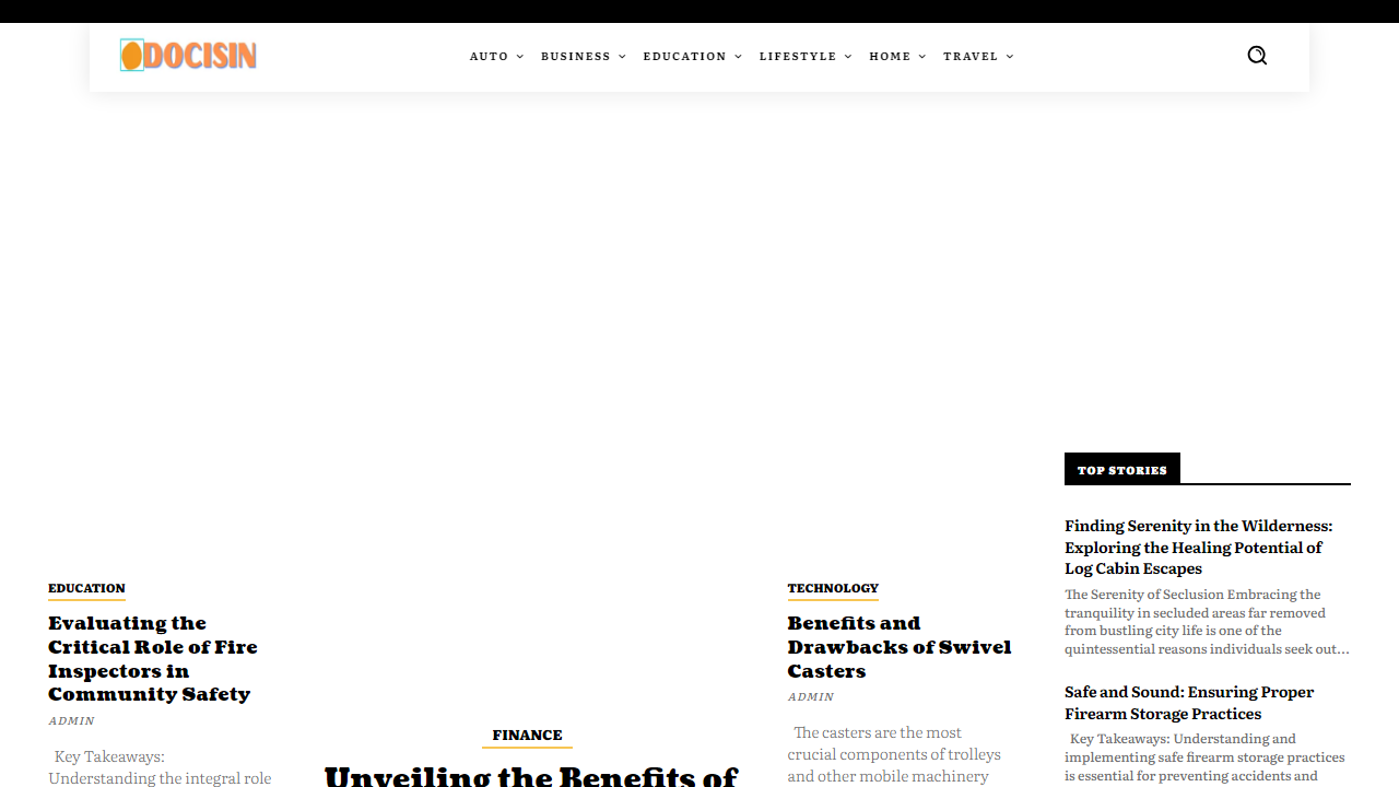 THE DOCISIN - Business, Finance, Health, Education, Travel & Lifestyle Updates