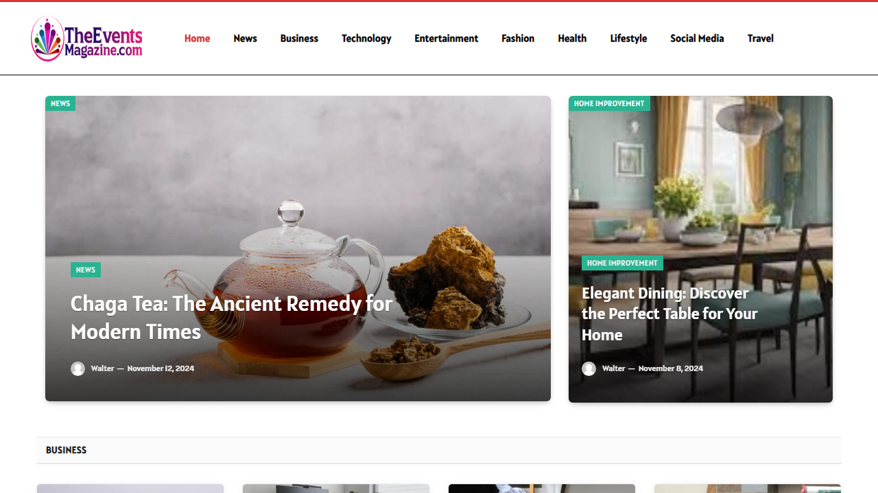 The Events Magazine – World First Class Online Magazine - theeventsmagazine