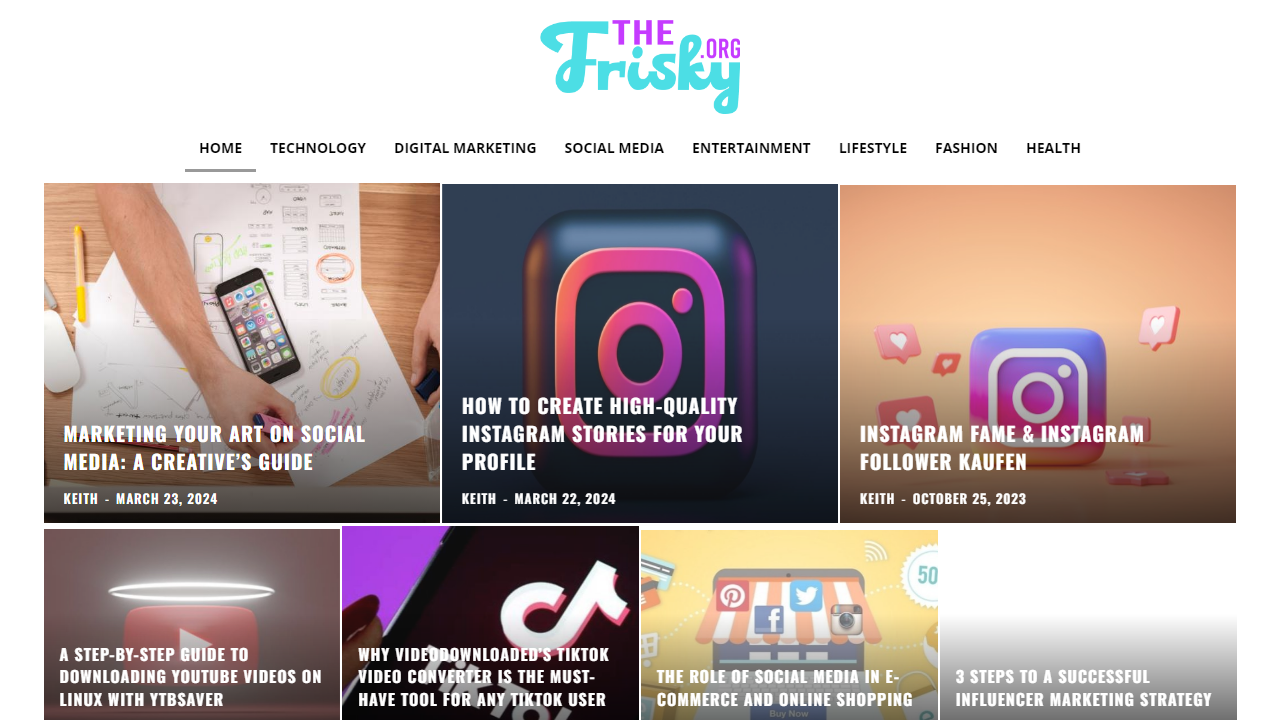 Thefrisky: Major Class Online News Portal
