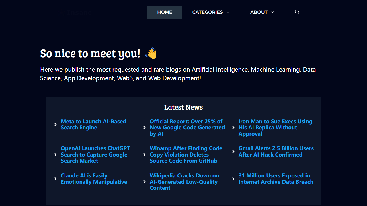 Insane - TheInsaneApp.com