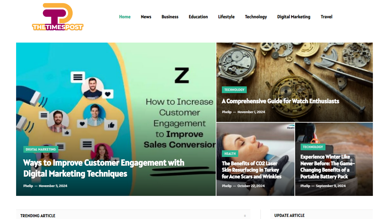 The Times Post- Find Out Recent News At One Platform