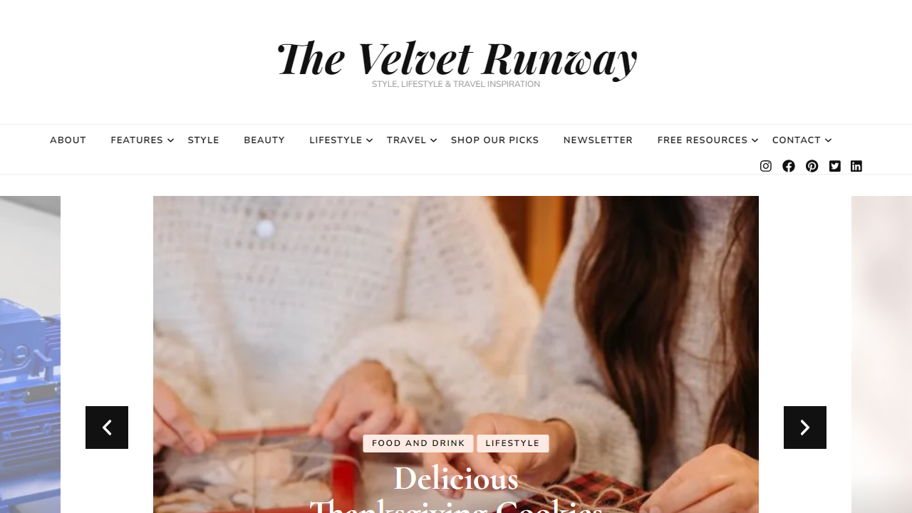 The Velvet Runway - STYLE, LIFESTYLE & TRAVEL INSPIRATION