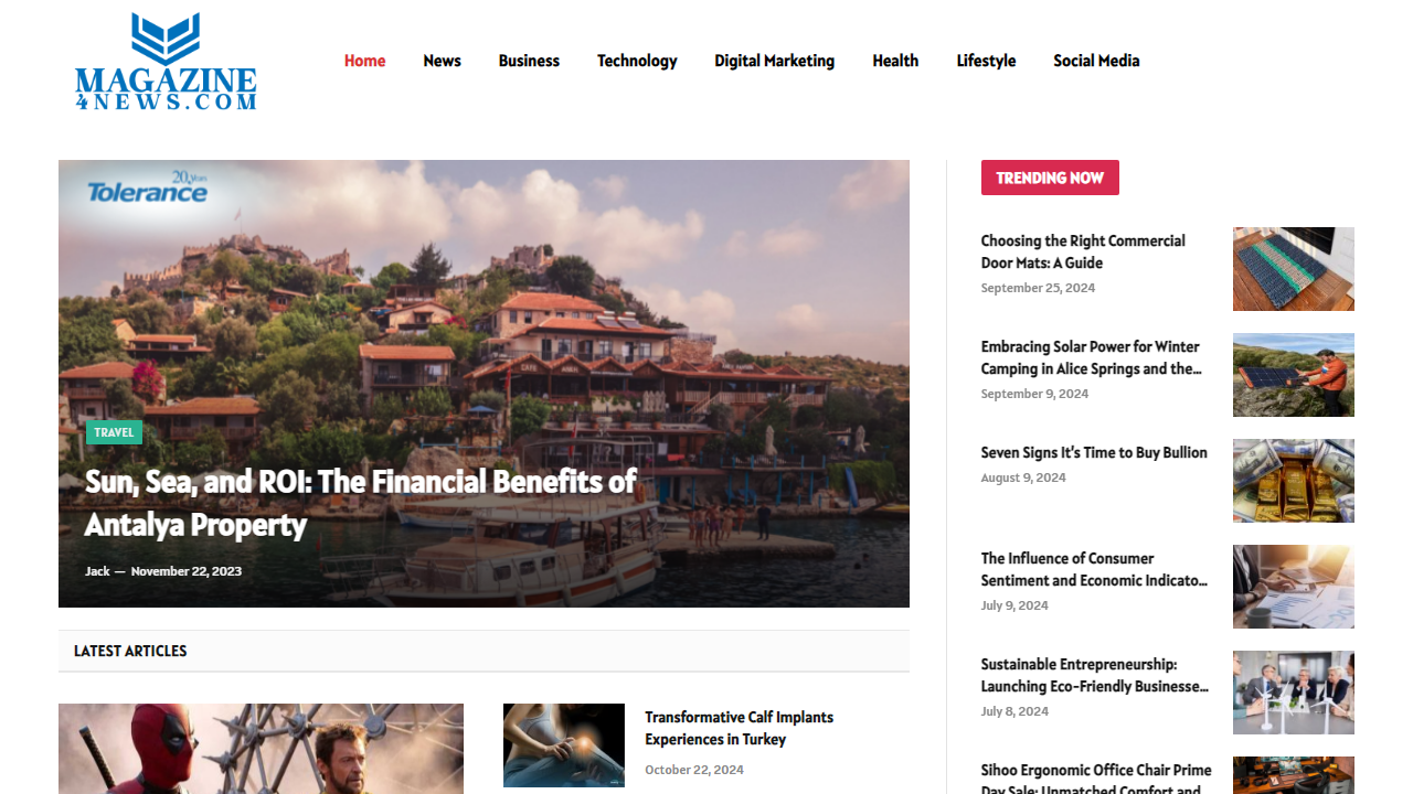 Magazine4news - Latest Online News Portal & World Breaking News