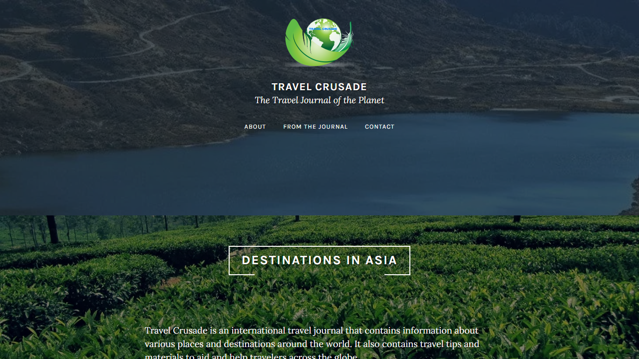 Travel Journal of the Planet