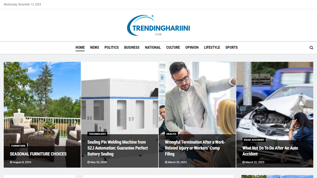 Latest and trending Update News - Trendinghariini