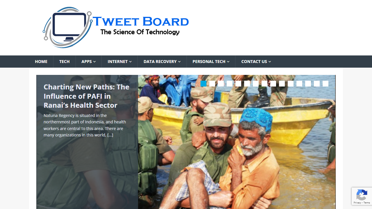 Tweet Board - The Science Of Technology