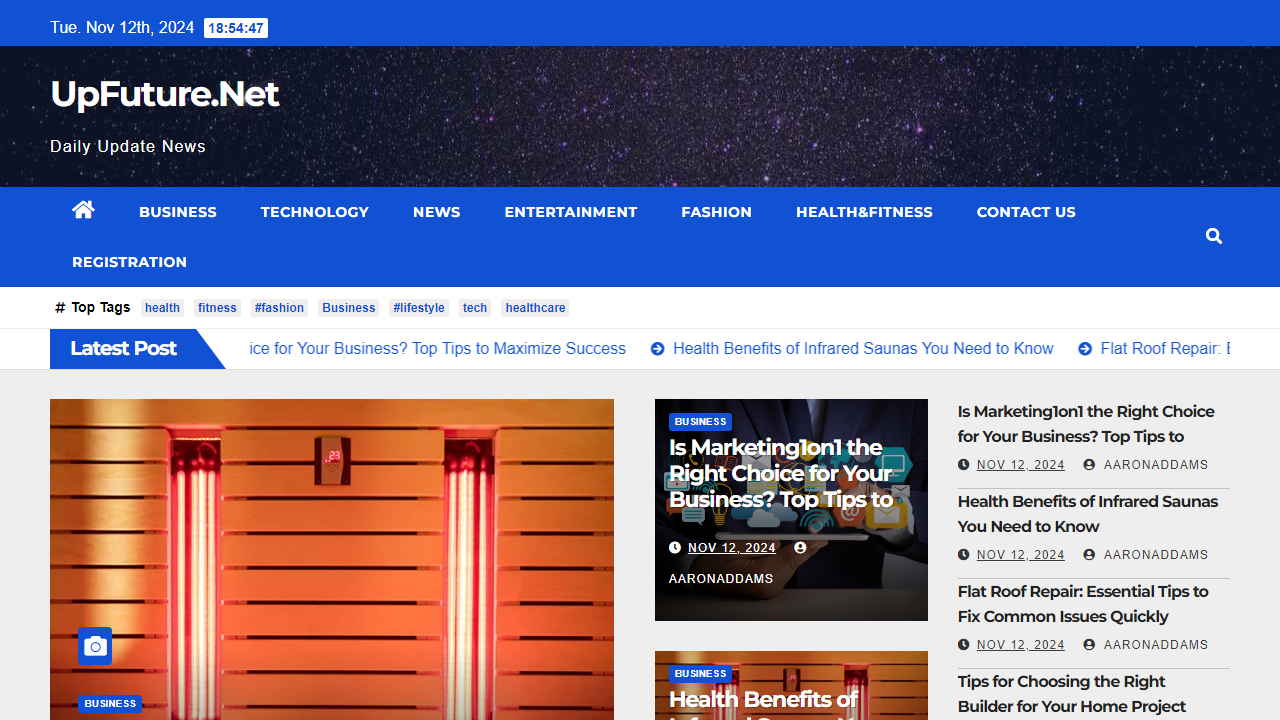 UpFuture.Net - Daily Update News