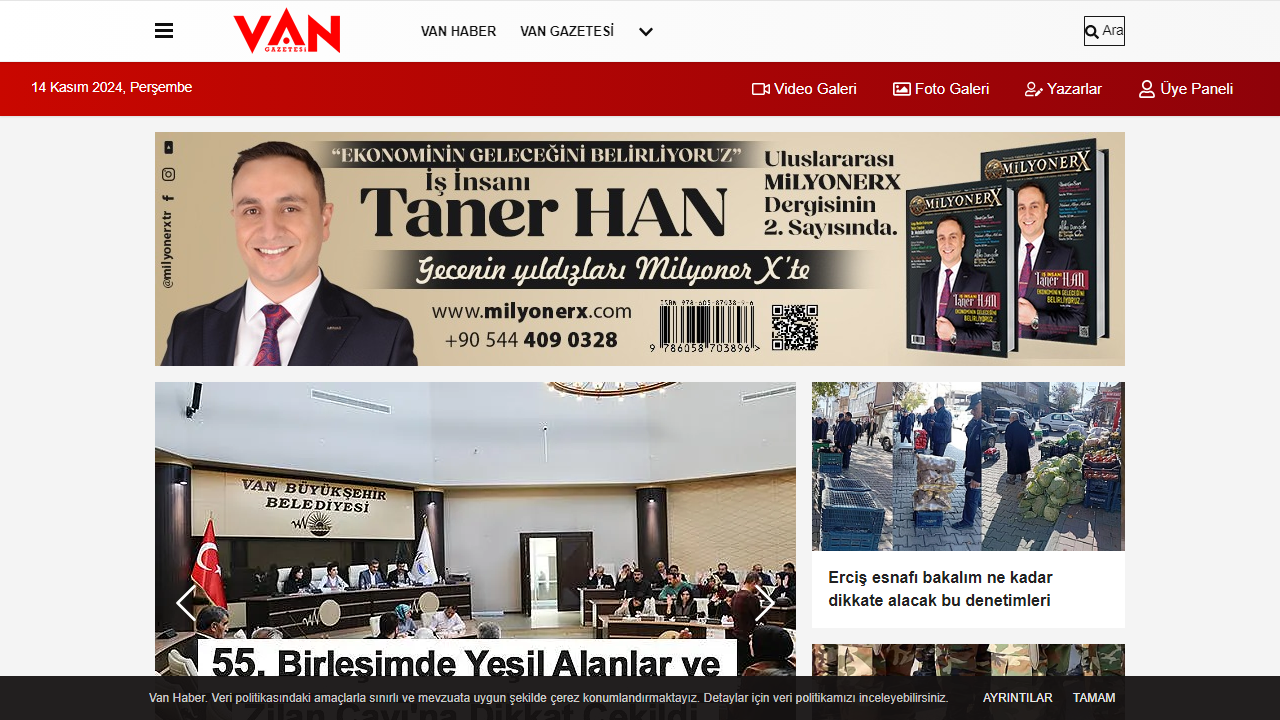 Van Haber Gazetesi | Van Haber | Van Haberleri
