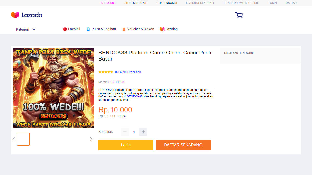 SENDOK88 Platform Game Online Gacor Pasti Bayar