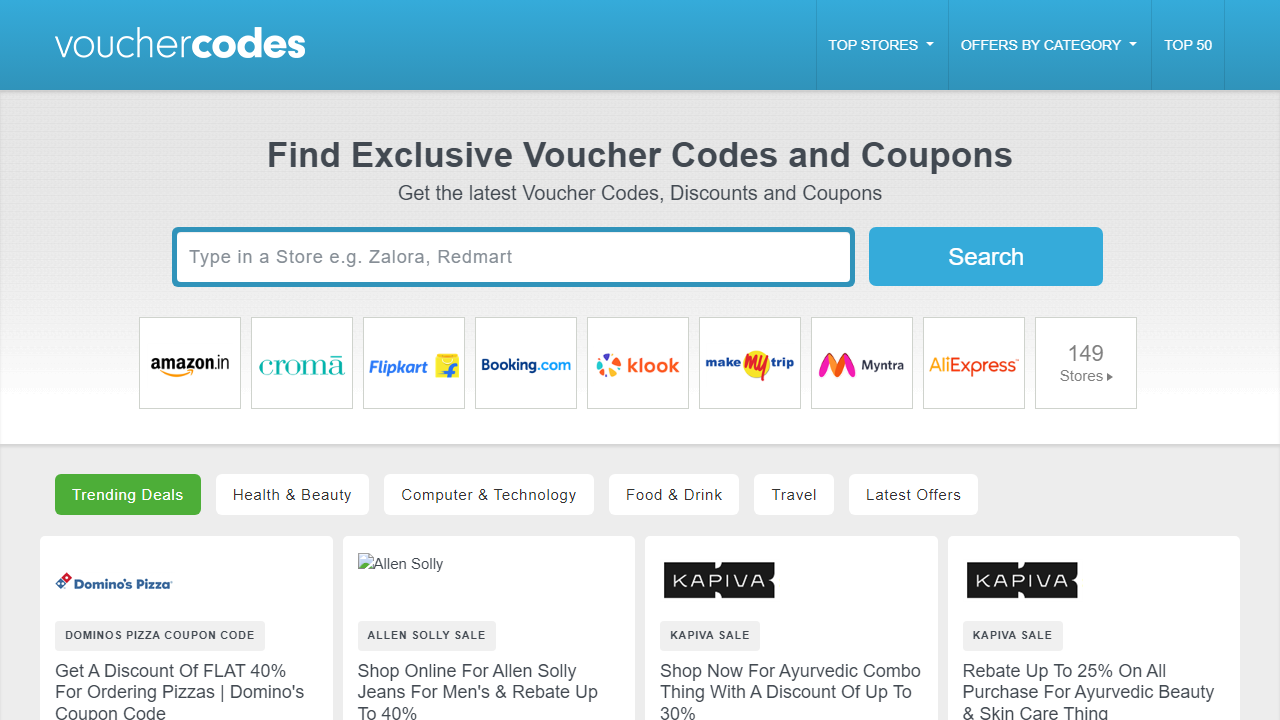 vouchercodes.co.in