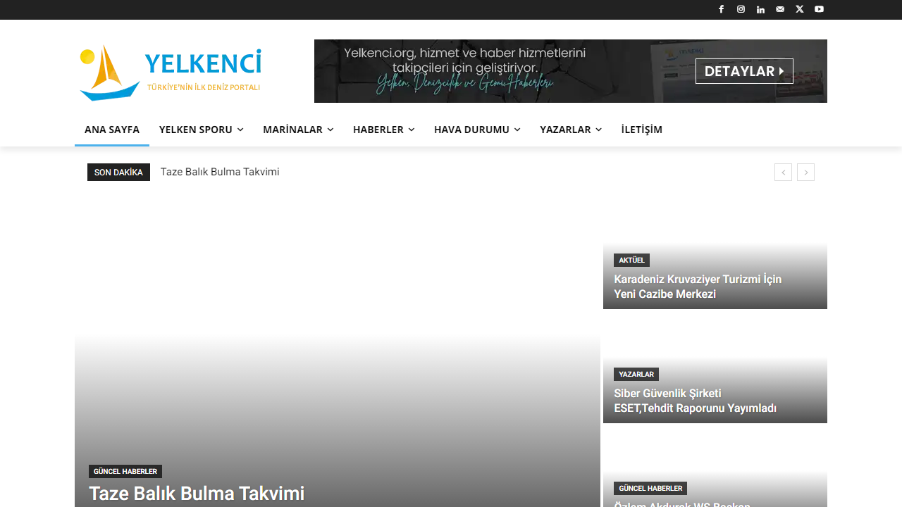 Yelken, Su Sporlar, Deniz ve Gemi Haberleri - Yelkenci